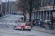 Jan Skála na trati Pražského Rallysprintu