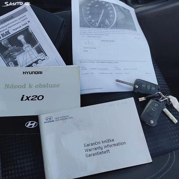 Hyundai ix20 KUP CZ,KRÁSNÁ,CENA,SERVISKA - fotka 13 z 24