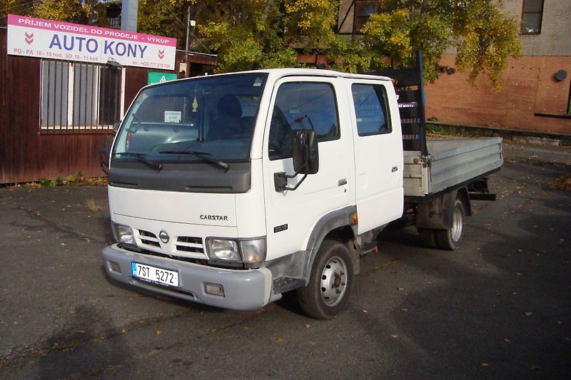 Nissan Cabstar (2003) 3.0TDi,88Kw,6-míst,STK+ME 9/28 - fotka 3 z 53
