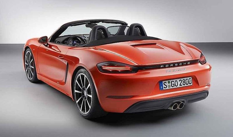 Porsche 718 Boxster.