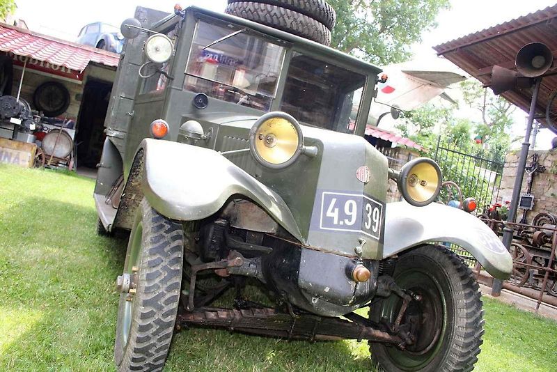 Vojenská Tatra 72 vyhrála na Veteranfestu první místo ve své kategorii.