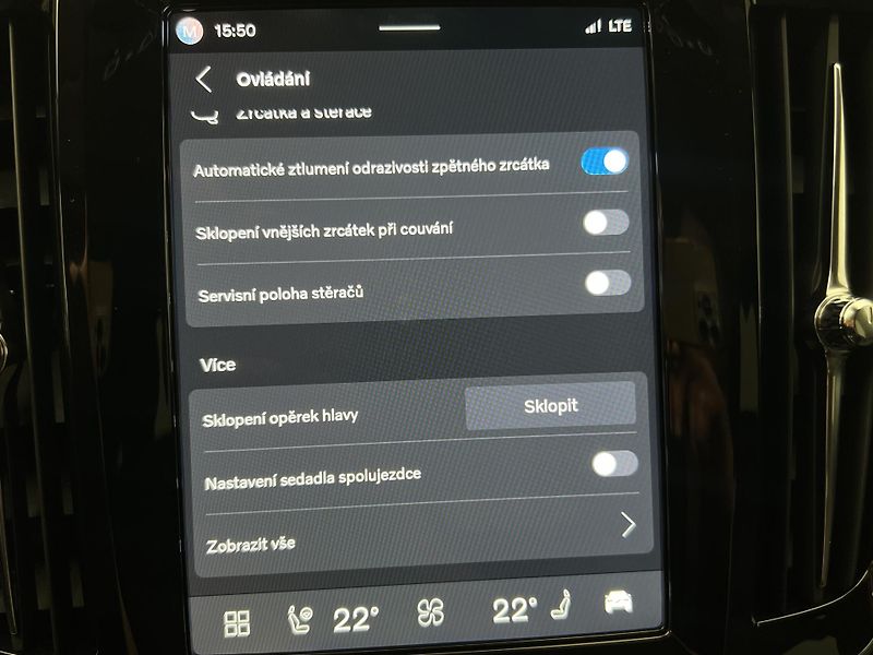 Volvo V90 T6 AWD RECHARGE PLUS REZERVACE - fotka 37 z 45