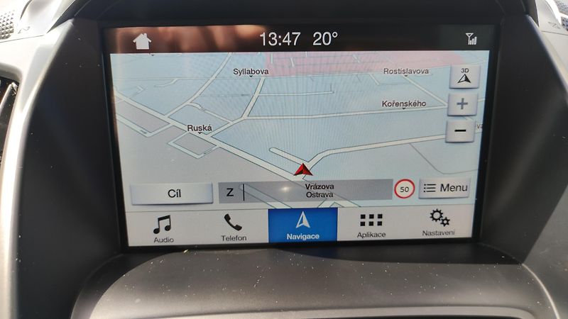 Ford Kuga (2017) 1,5 EcoBoost 110kw CZ - fotka 15 z 29