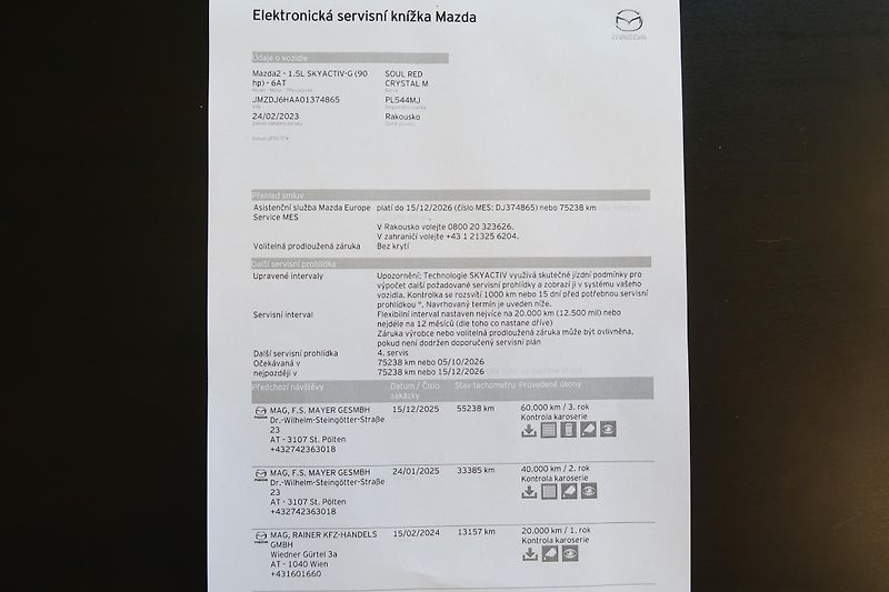 Mazda 2 1,5 G90 AT, kamera, záruka - fotka 32 z 34