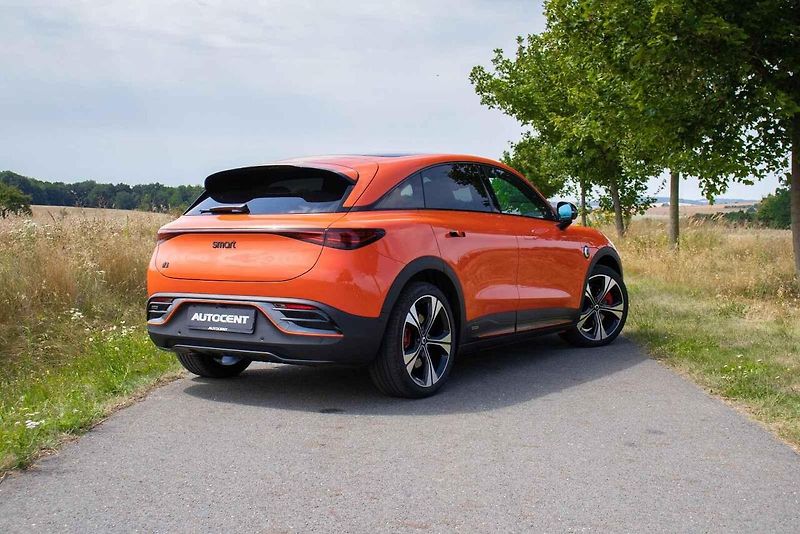 Smart#3 Brabus testoval Matěj Myška.