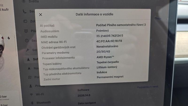 Tesla Model Y (2022) Long Range AWD SoH 91,4% - fotka 31 z 37