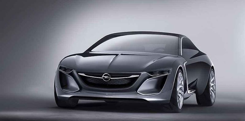 Koncept Opel Monza.