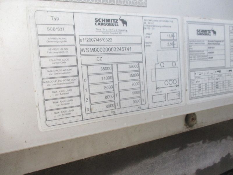 Schmitz SPL 24/L - 13,62 E B Plato - fotka 19 z 27