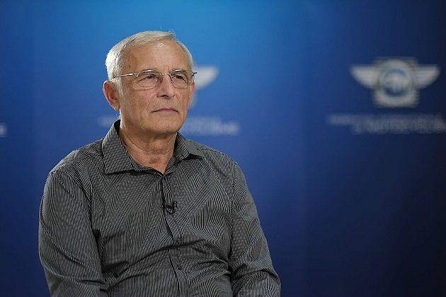 Král endura Květoslav Mašita při uvedení do Síně slávy FIM Legends., zdroj: Se svolením Miloslava Straky