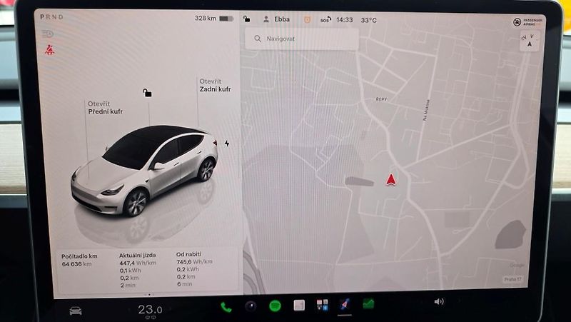 Tesla Model Y (2023) Long Range AWD DE SoH 93,7% TZ - fotka 30 z 34