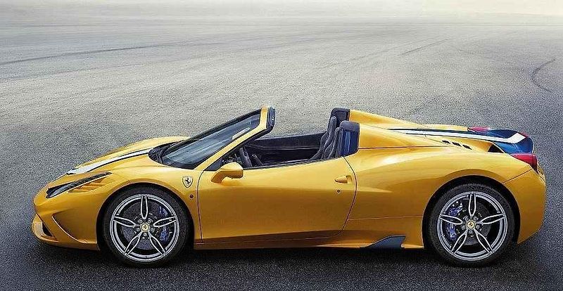 Ferrari 458 Speciale Aperta.