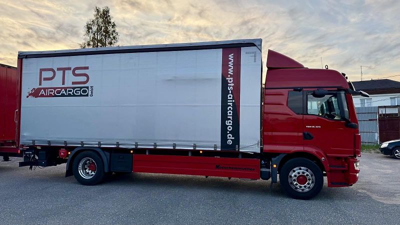 MAN TGM 18.320 plachta hydraulic čelo - fotka 6 z 22