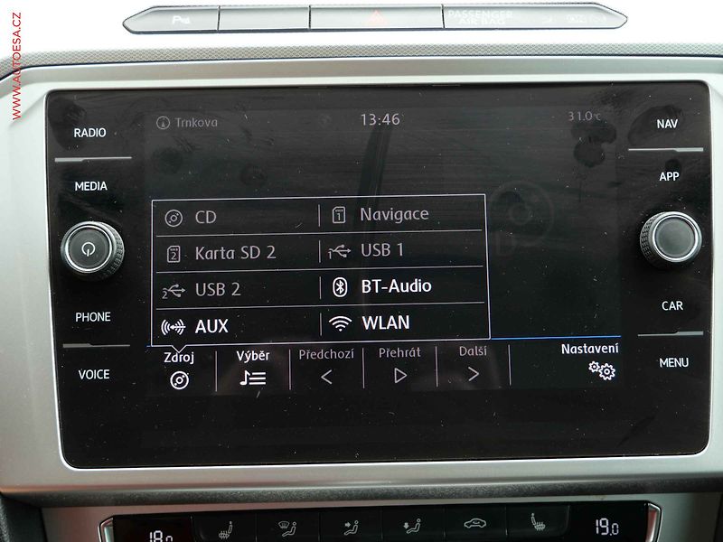Volkswagen Passat (2018) 1.6 TDi, Comfortline, DSG - fotka 18 z 21
