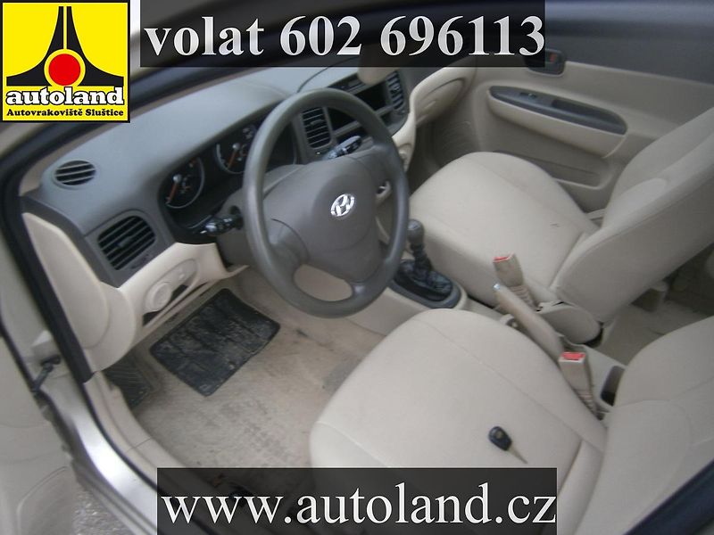 Hyundai Accent (2007) VOLAT 602 696113 - fotka 5 z 8