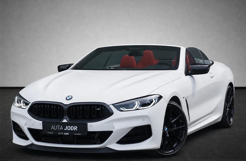BMW Řada 8 M850i xD Cabrio, Lasery, B&W - fotografie inzerátu
