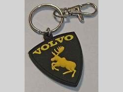 Logo Volva se vzpínajícím se losem od Davea Bartona.