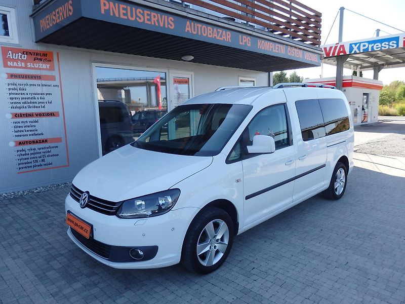 Volkswagen Caddy MAXI 1.6 TDI 7 MÍST, ZÁVĚS - fotka 2 z 21