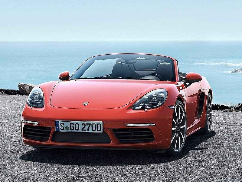 Porsche 718 Boxster.