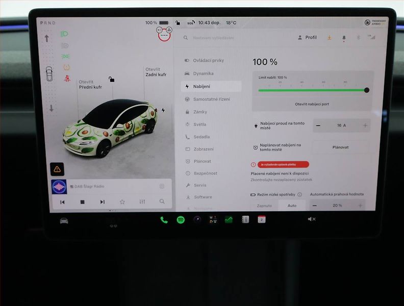 Tesla Model 3 (2023) Standard Range LFP, SoH 94% - fotka 11 z 22