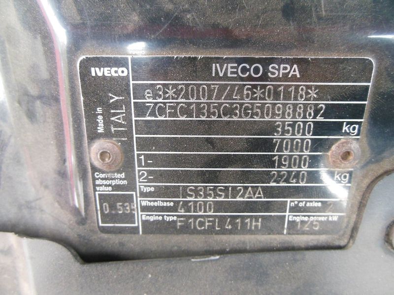 Iveco Daily 35S17, Závěs, 10 palet - fotka 29 z 30