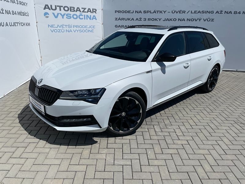 Škoda Superb (2022) SportLine 1.5TSI Webasto! 1.Ma - fotka 8 z 50