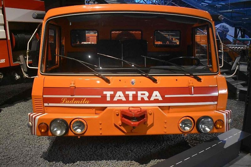 Tatra 815 TPL v kopřivnickém Muzeu nákladních vozů