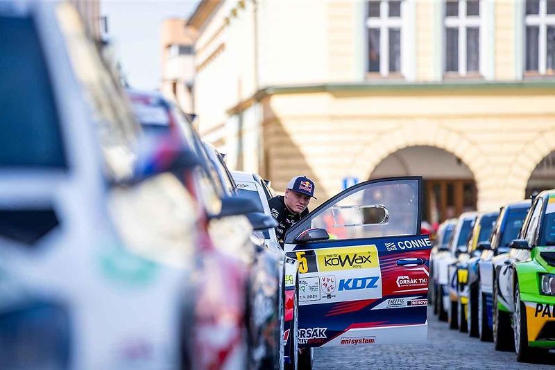 Rallysprintový závod KOWAX Valašská rally, 7. dubna 2024, Nový Jičín.