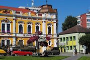 Veterány se sjely do Veselí nad Lužnicí na Selské Baroko 2023.
