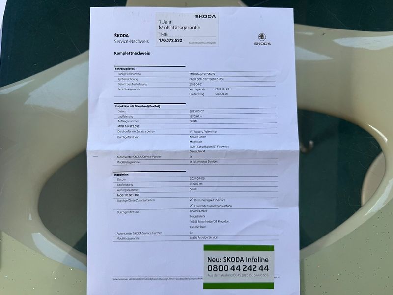 Škoda Fabia (2015) 1,2 TSI 81 KW 2. MAJ KILOMETRY - fotka 50 z 50