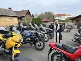 Žehnání motorek v Puclicích.