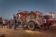 Automechanik Robert Morávek pracoval na letošním Dakaru.