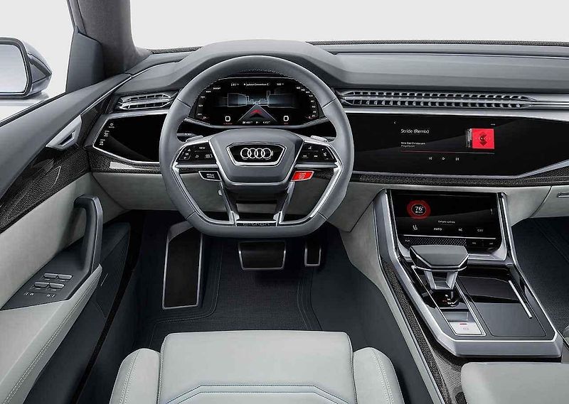 Koncept Audi Q8.