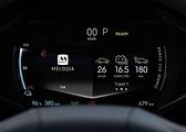 Přístrojový ukazatel v případě elektrické verze