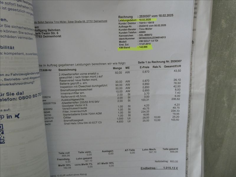 Volkswagen Golf Sportsvan 1,6 TDi 81kW 1.MAJITEL,servisk - fotka 39 z 53