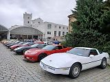 V Plzeňském Prazdroji si dali sraz příznivci amerických sportovních vozů Corvette.