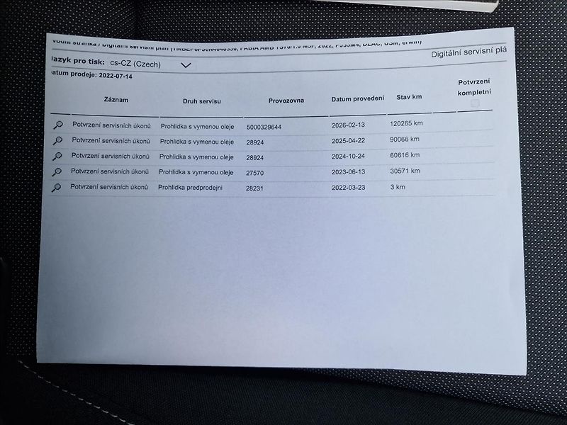 Škoda Fabia 1.0TSI Ambition,ČR,1.Majitel - fotka 42 z 43