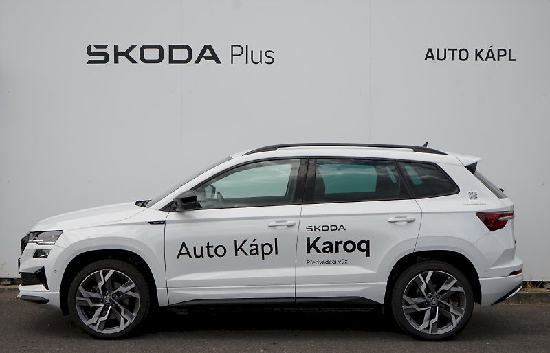 Škoda Karoq (2025) TSI 110 kW DSG Sportline - taž - fotka 5 z 33