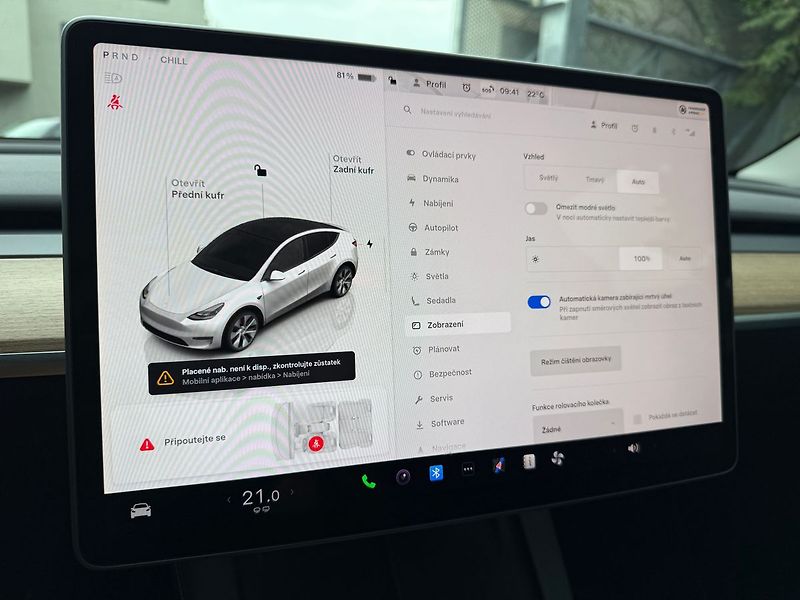 Tesla Model Y LR AWD Tažné / Záruka - fotka 23 z 41