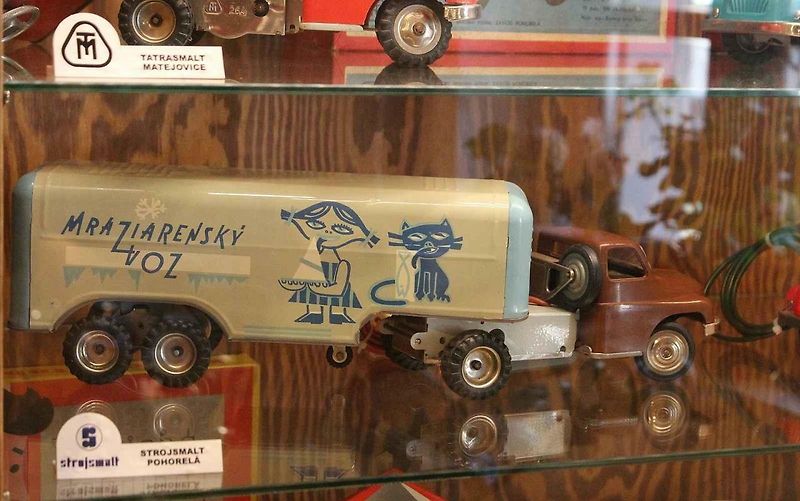Muzeum historických dopravních hraček v Krupce na Teplicku je rájem pro kluky všech věkových kategorií.