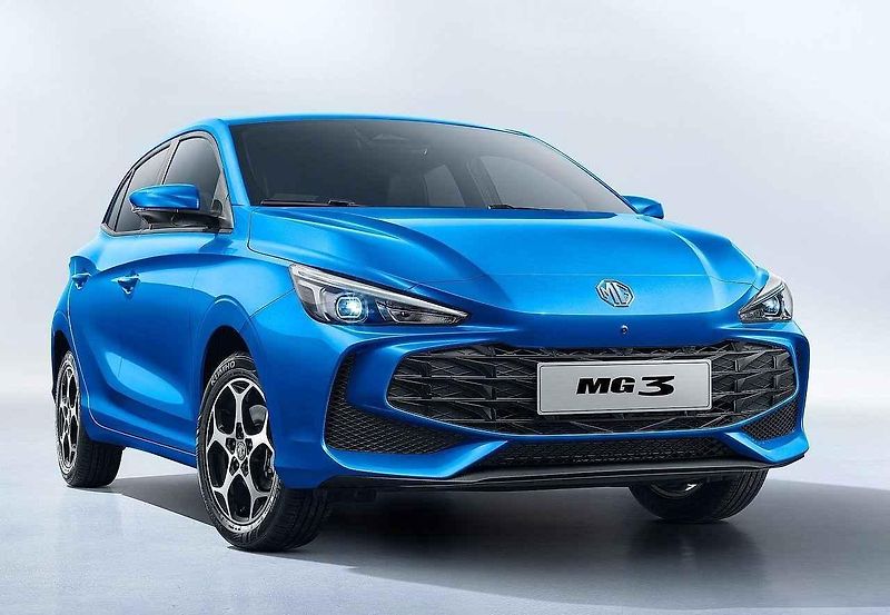 Malý hatchback MG3.