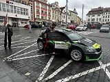 Start 58. ročníku Rallye Šumava na náměstí v Klatovech
