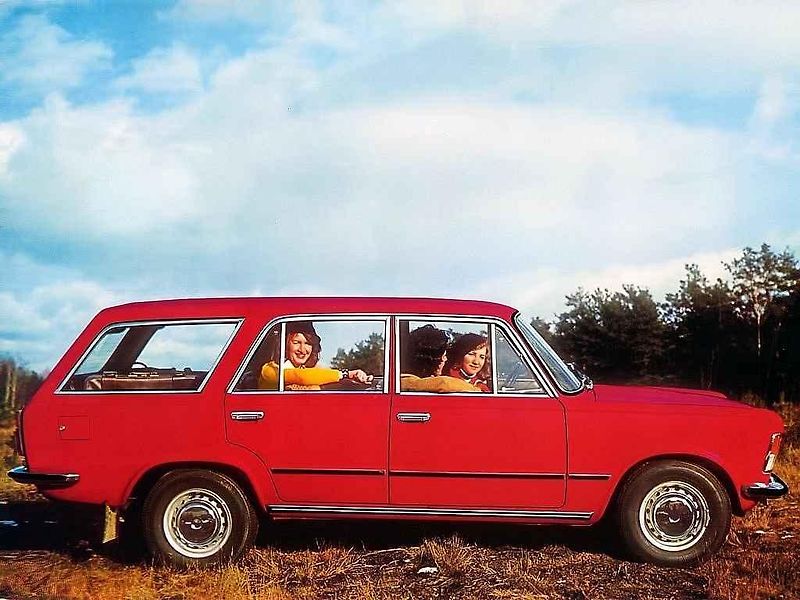 Polski Fiat 125p.