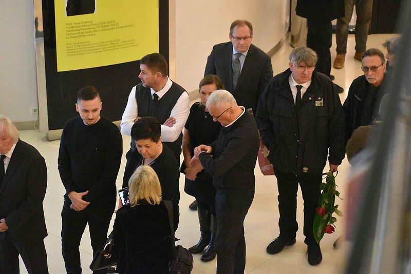 Poslední rozloučení s Ladislavem Samohýlem ve zlínském kongresovém centru (23.ledna 2026)