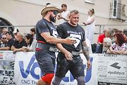 Mistrovství republiky strongmanů v Golčově Jeníkově, kde Mostečan Josef Hojdar vybojoval stříbro.