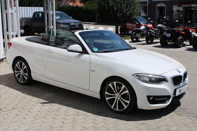 BMW Řada 2 2,0 220D 135KW CABRIO TOP STAV - fotka 6 z 12