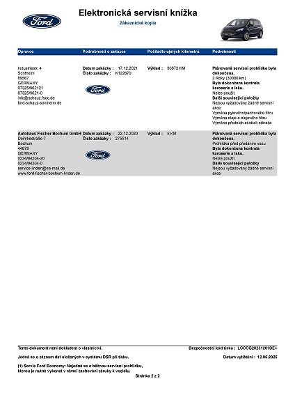 Ford S-MAX 140 kW, Titanium, REZERVOVÁNO - fotka 42 z 44