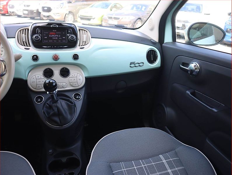 Fiat 500 (2016) 1.2, Pan. střecha - fotka 8 z 17