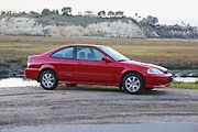 Honda Civic Si s nájezdem 16 800 kilometrů.