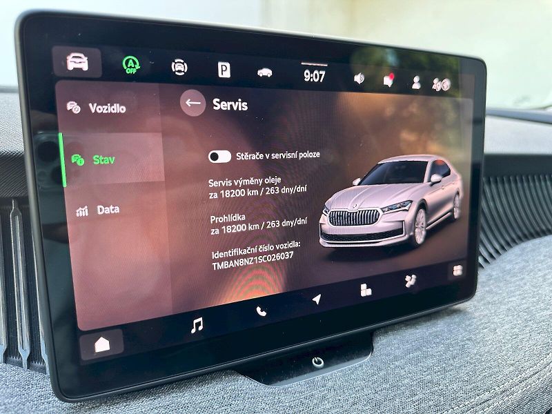 Škoda Superb (2025) 1.5 TSI 110kW Selection DSG - fotka 16 z 21