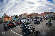 Vánočka 2024. Podívejte se, jak vypadal tradiční sraz motorkářů ve Slavkově.
